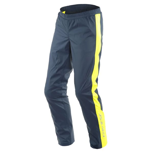 Rain Pants Dainese Storm 2 Pant Unisex Black Iris Fluo Yellow
