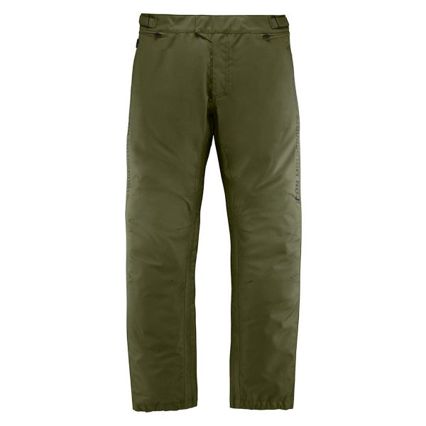 Motorcycle Trousers ICON PDX3 Overpant Olive Motorcycle Trousers ICON PDX3 Overpant Olive