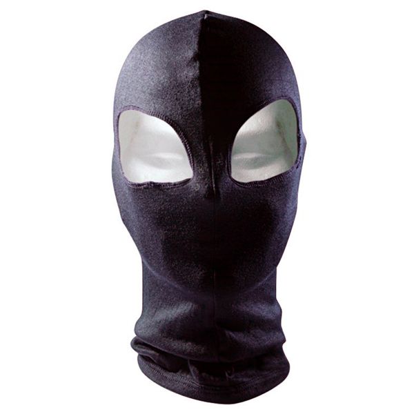 Motorcycle Balaclavas HARISSON Owl Cotton Black