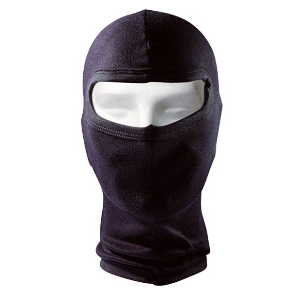 Motorcycle Balaclavas HARISSON Window Cotton Black