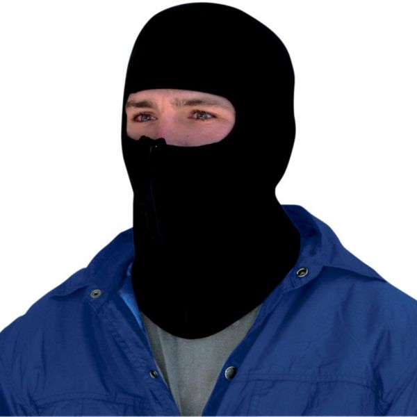 Motorcycle Balaclavas Zanheadgear Microfleece Balaclava With Zipper
