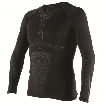 Base Layer Shirts Dainese D-Core Dry Tee LS Black Anthracite