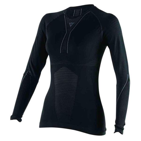 Base Layer Shirts Dainese D-Core Thermo Tee LS Lady Black Anthracite