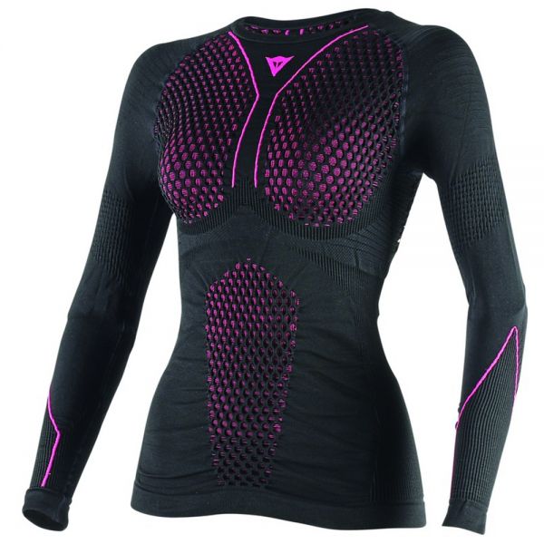 Great Deals Dainese D-Core Thermo Tee LS Lady Black Pink