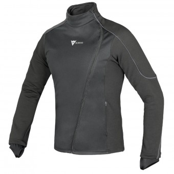 Base Layer Shirts Dainese D-Mantle Fleece WS Black Base Layer Shirts Dainese D-Mantle Fleece WS Black