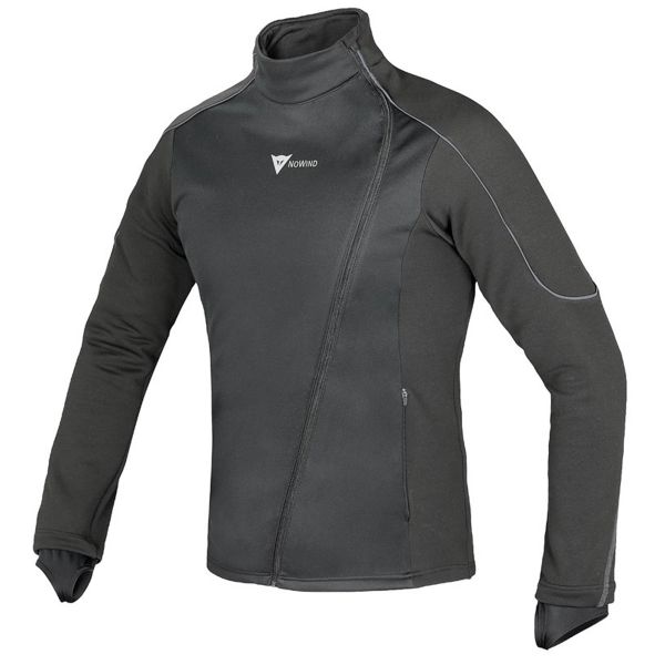 Base Layer Shirts Dainese D-Mantle Fleece WS Black