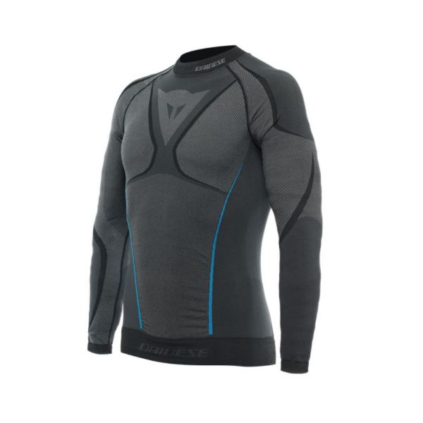 Base Layer Shirts Dainese Dry LS Black Blue