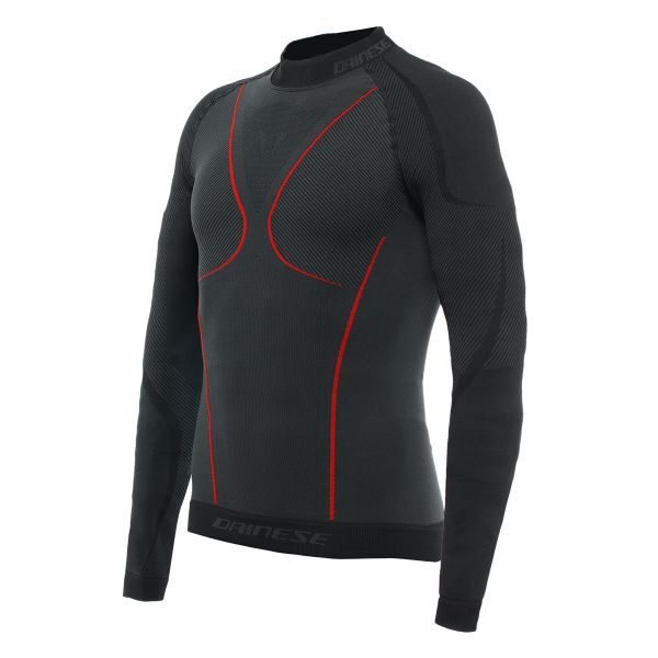 Base Layer Shirts Dainese Thermo LS Black Red Base Layer Shirts Dainese Thermo LS Black Red