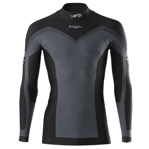 Base Layer Shirts Furygan Racing Top Baseleyer ML Black