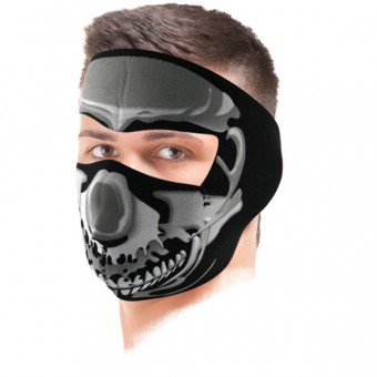 Masks Zanheadgear Chrome Skull Mask Masks Zanheadgear Chrome Skull Mask