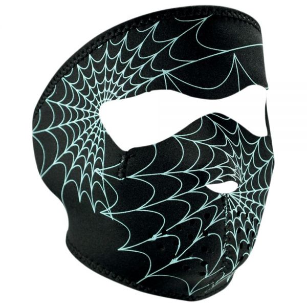 Masks Zanheadgear Spiderweb Glow In The Dark