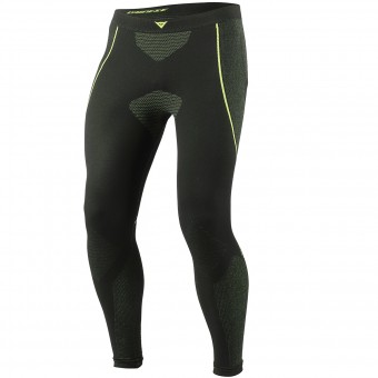 Base Layer Trousers Dainese D-Core Dry Pant LL Black Neon Yellow