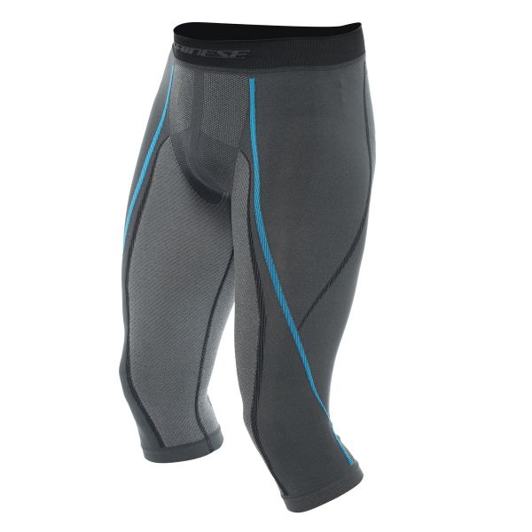 Base Layer Trousers Dainese Dry Pants 3/4 Black Blue