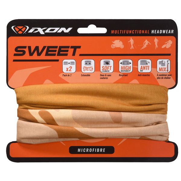 Motorcycle Neck Warmers Ixon Sweet Camo Sand - Uni Sand