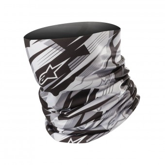 Motorcycle Neck Warmers Alpinestars Blurred Neck Tube Black Charcoal Motorcycle Neck Warmers Alpinestars Blurred Neck Tube Black Charcoal