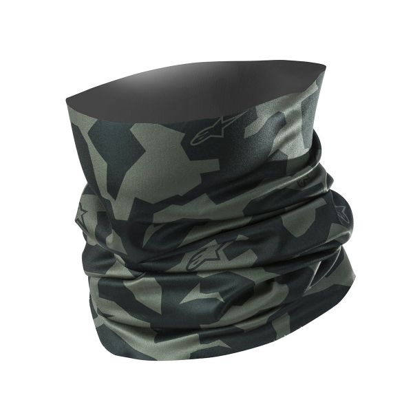 Motorcycle Neck Warmers Alpinestars Camo Neck Tube Military Green Motorcycle Neck Warmers Alpinestars Camo Neck Tube Military Green