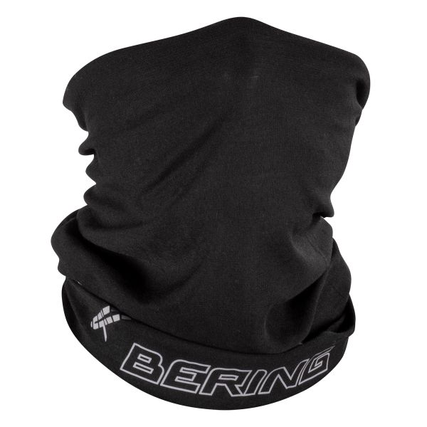 Motorcycle Neck Warmers Bering Mono Black Grey Motorcycle Neck Warmers Bering Mono Black Grey