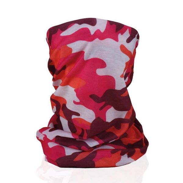 Motorcycle Neck Warmers HARISSON Camo Pink