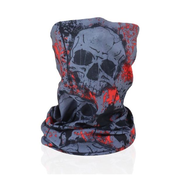 Motorcycle Neck Warmers HARISSON Ink Skulls
