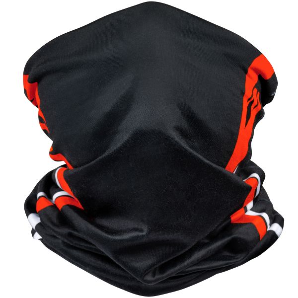 Motorcycle Neck Warmers Ixon Void Black White Red Motorcycle Neck Warmers Ixon Void Black White Red