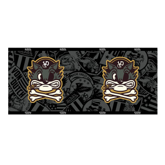 Motorcycle Neck Warmers Von Dutch Big Cat Grey