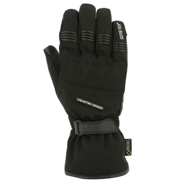Motorcycle Gloves V'Quattro Arlen Gore-Tex Black