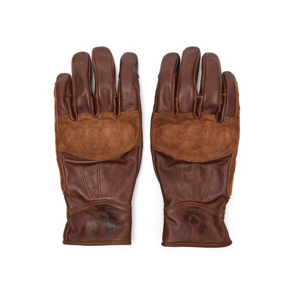 Motorcycle Gloves Belstaff Clinch Tan Motorcycle Gloves Belstaff Clinch Tan