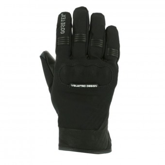Motorcycle Gloves V'Quattro Commuter 17 2.1 Gore-Tex Black