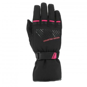 Motorcycle Gloves V'Quattro Core 17 Lady Black