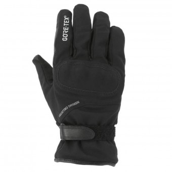Motorcycle Gloves V'Quattro Enzo 17 Gore-Tex Black