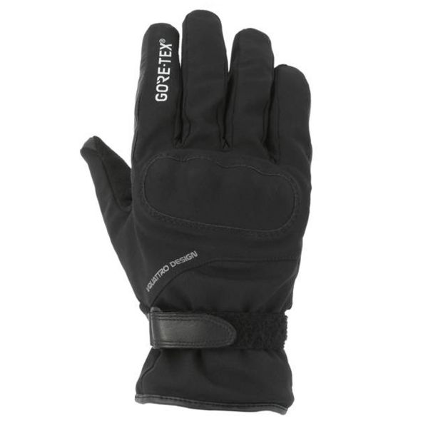 Motorcycle Gloves V'Quattro Enzo 17 Gore-Tex Black
