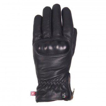 Motorcycle Gloves V'Quattro Eton Black Motorcycle Gloves V'Quattro Eton Black