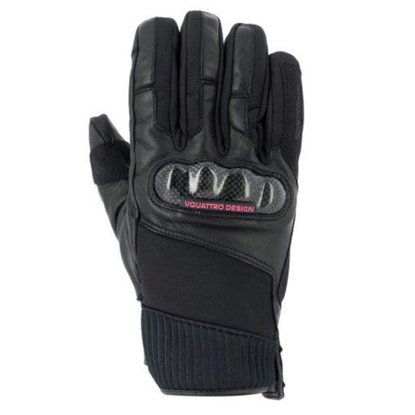 Motorcycle Gloves V'Quattro GP18 Lady Black