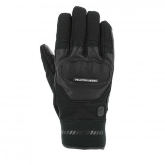 Motorcycle Gloves V'Quattro Grind 17 Black