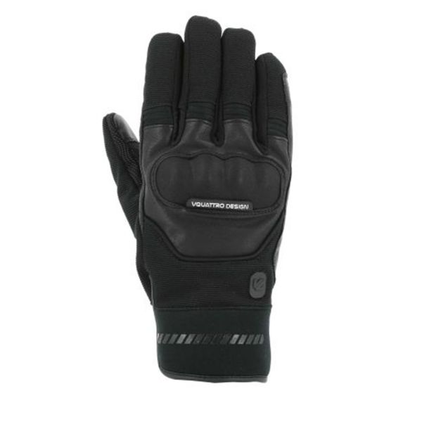 Motorcycle Gloves V'Quattro Grind 17 Black