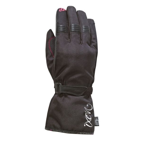 Motorcycle Gloves Ixon Pro Rush Lady Black Fuschia
