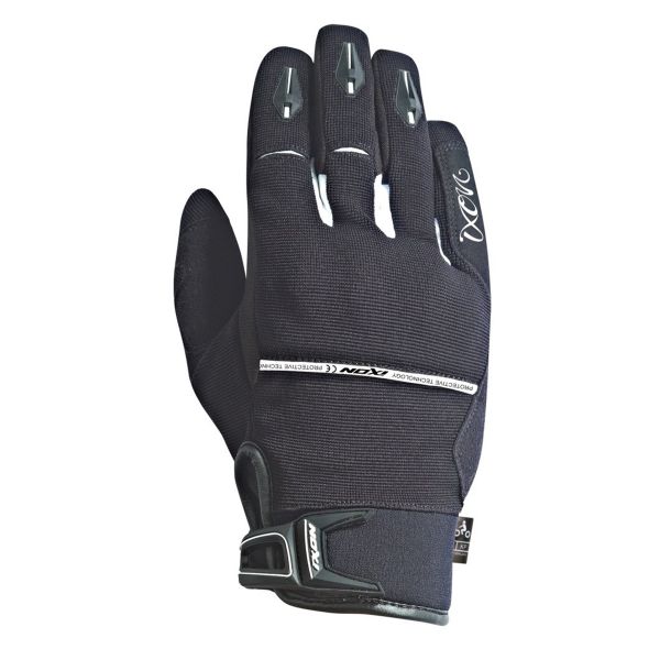 Motorcycle Gloves Ixon Rs Dry 2 Lady Black White Motorcycle Gloves Ixon Rs Dry 2 Lady Black White