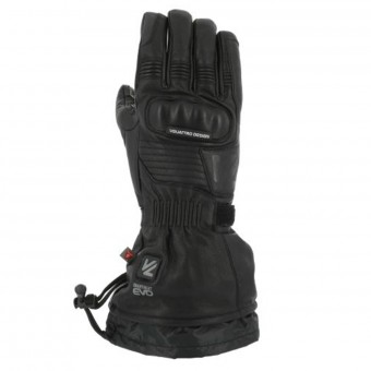 Motorcycle Gloves V'Quattro Vulcan 17 Heated Black