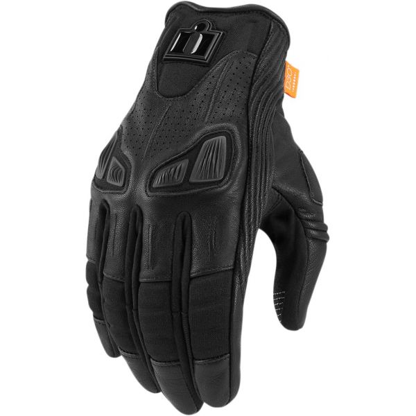 Motorcycle Gloves ICON Automag 2 Glove Black