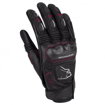 Motorcycle Gloves Bering Boost-R Black White