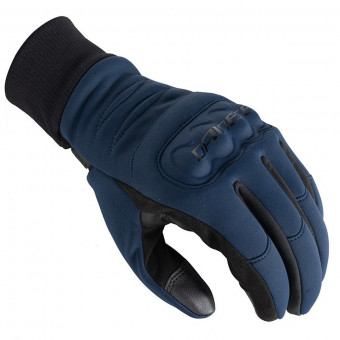Motorcycle Gloves Dainese Coimbra Unisex Windstopper Black Iris