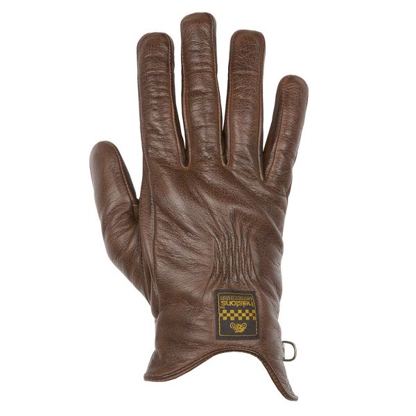 Motorcycle Gloves Helstons Condor Summer Camel Black Motorcycle Gloves Helstons Condor Summer Camel Black