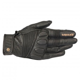 Motorcycle Gloves Alpinestars Crazy Eight Black Motorcycle Gloves Alpinestars Crazy Eight Black