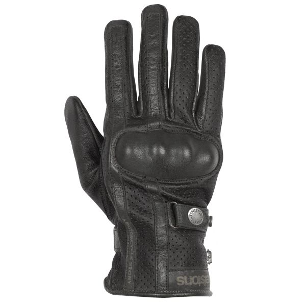 Motorcycle Gloves Helstons Eagle Summer Black