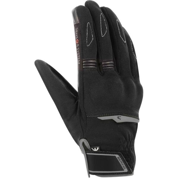 Motorcycle Gloves Bering Fletcher Evo Black Motorcycle Gloves Bering Fletcher Evo Black
