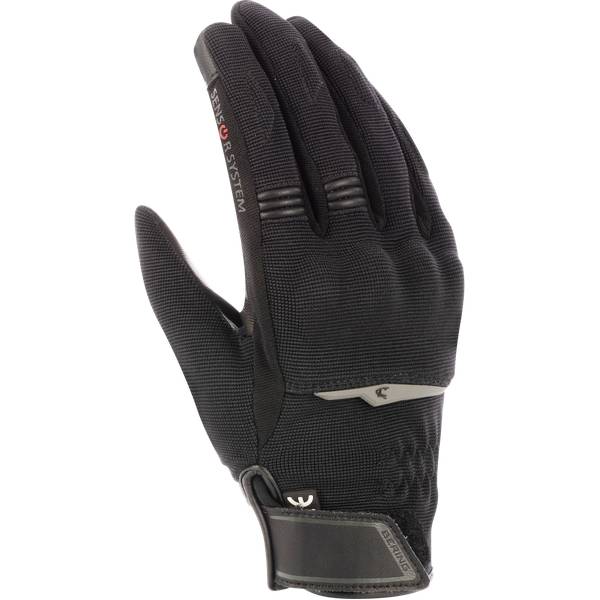 Motorcycle Gloves Bering Lady Fletcher Evo Black Motorcycle Gloves Bering Lady Fletcher Evo Black
