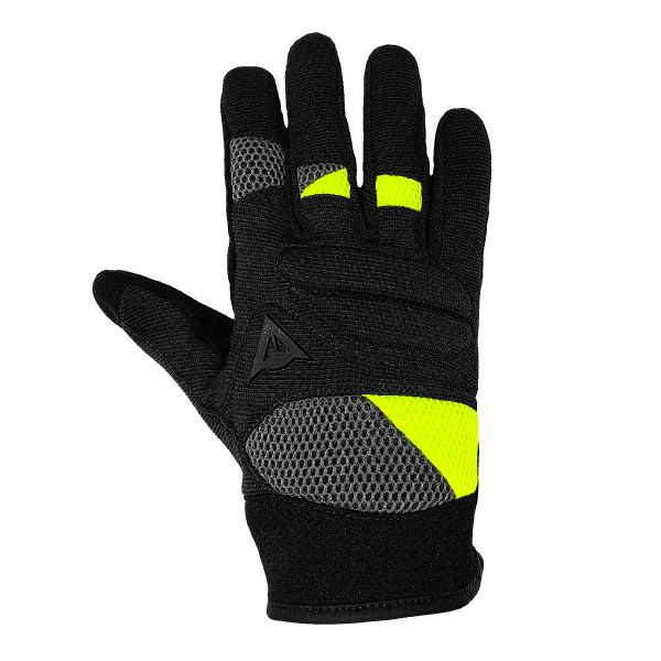 Motorcycle Gloves Dainese Fogal Unisex Black Yellow Fluo Motorcycle Gloves Dainese Fogal Unisex Black Yellow Fluo
