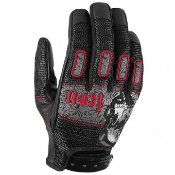 Motorcycle Gloves ICON Reefer Tyranny