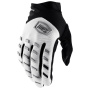 Motorcycle Gloves 100% Airmatic White
