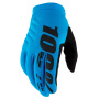 Motorcycle Gloves 100% Brisker Turquoise
